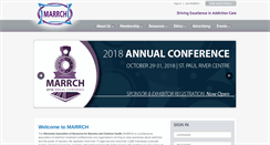 Desktop Screenshot of marrch.org